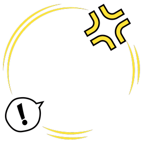 angry yellow