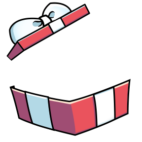 box red white