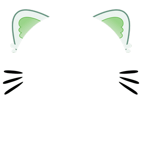 cat ears green