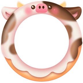 donut cow