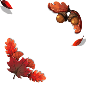 fall leaves scarlet