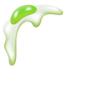 green fried egg