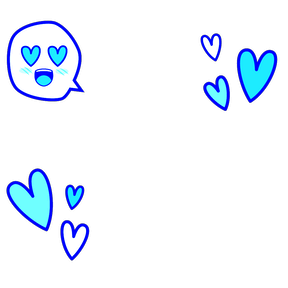 in love blue