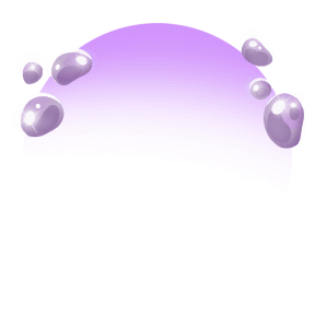 in tears purple