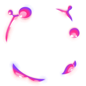 lava blobs pink