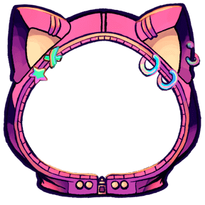 neon cat hoodie pink