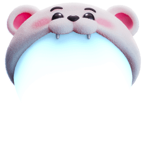 polar bear hat