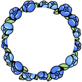 ring of roses blue
