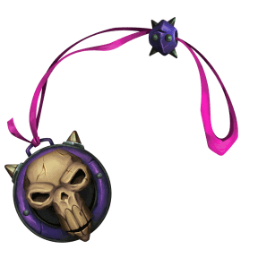 skull medallion