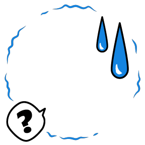 sweat drops