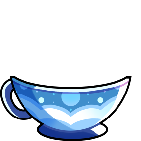 teacup blue