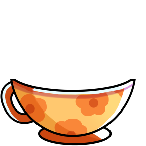 teacup orange